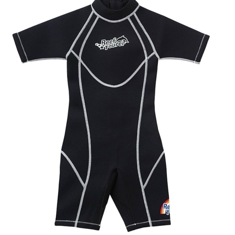 FINAL PRICE REEF TOURER RW1J BK Children's Wetsuit, Black